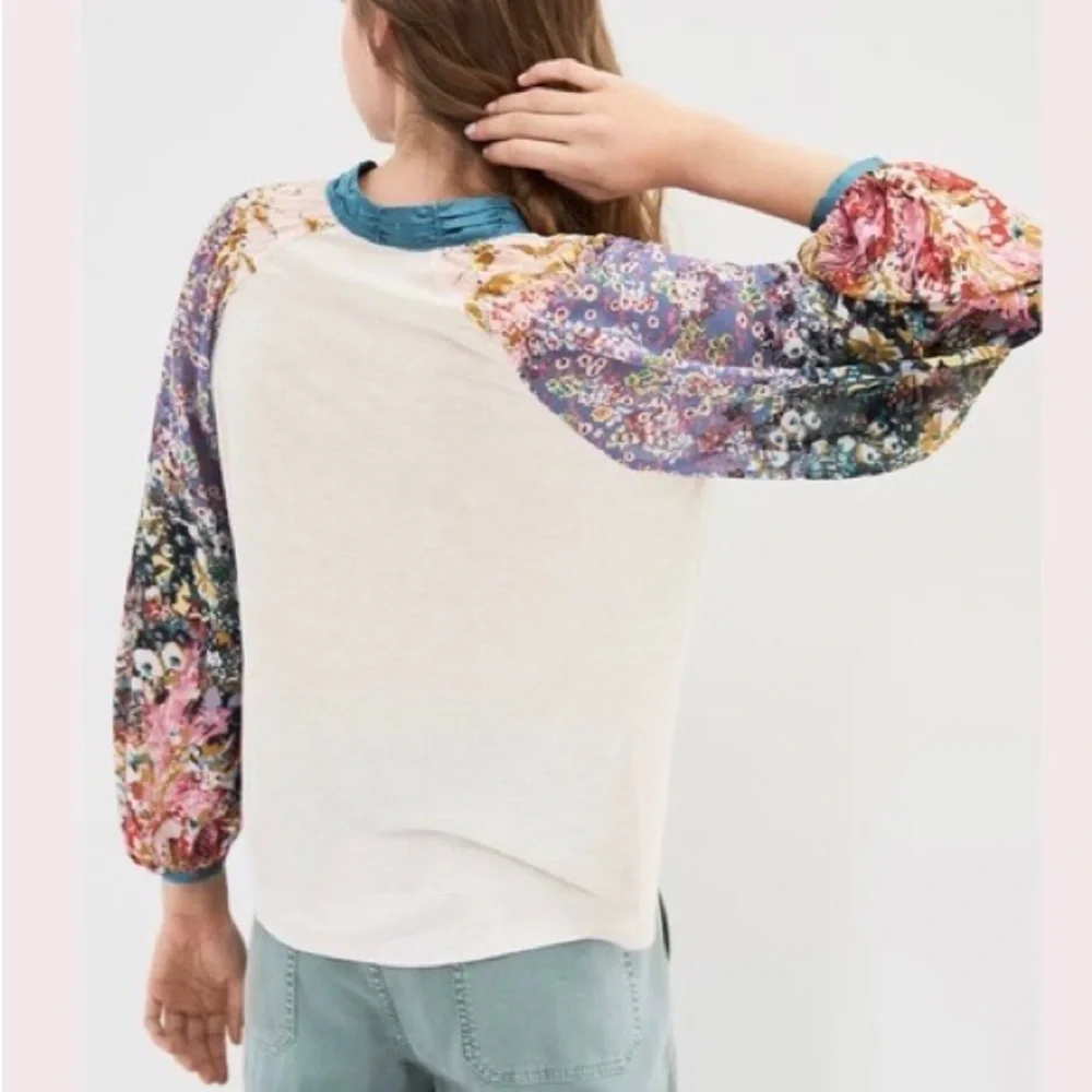 Anthropologie Tiny Eleanor Balloon Sleeve Top